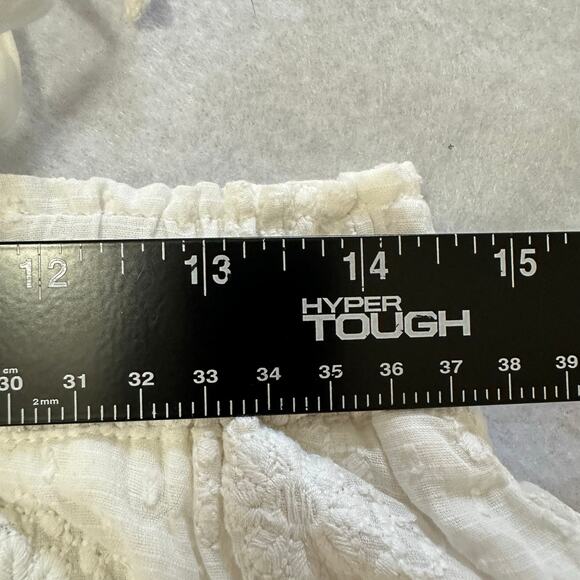 Sundance Catalog Hermoza Susanna Cinched Eyelet Maxi Dress Medium $138 NWT - Picture 9 of 11